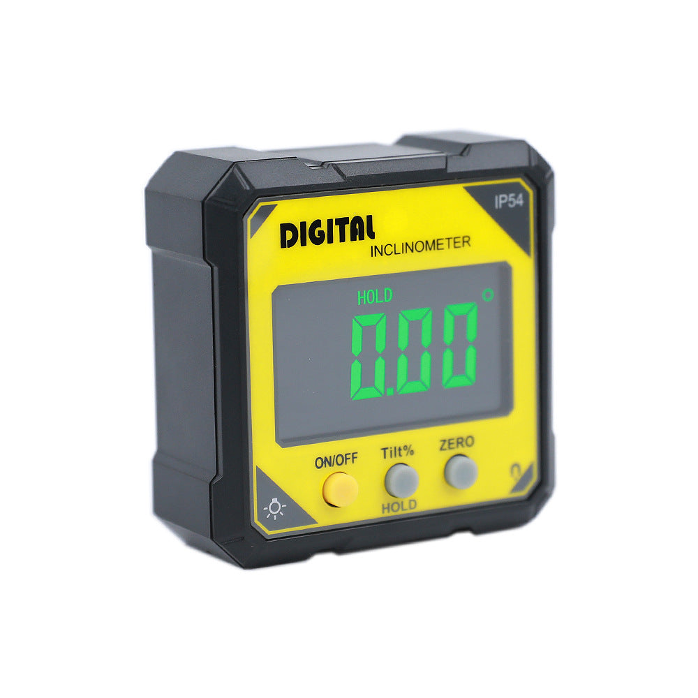 HUOTO Digital Display Inclination Box, Protractor Digital Display Inclination Meter Inclination Box, Angle Meter, Slope Meter, Level Meter