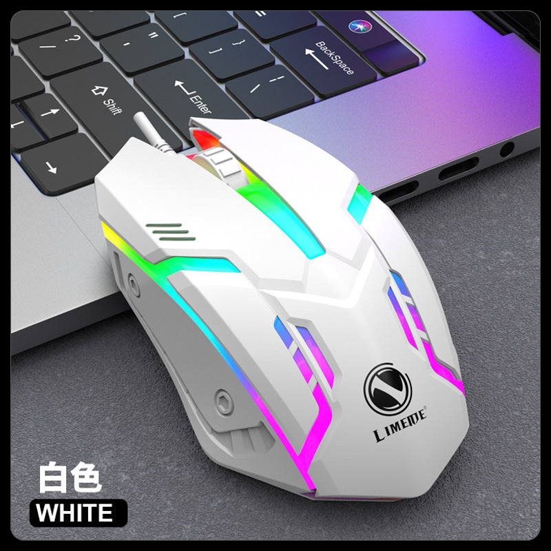 Limai s1 esports weighted wired mouse - usb laptop cf lol gaming mouse - wholesale