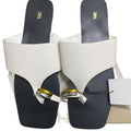Za2025 women's herringbone sandals, new 2025 metal flat sandals, women's summer outdoor wear, vacation style roman sandals