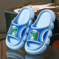 Kids' slippers 2023 new styles: boys' and girls' summer home slippers - anti-slip, anti-collision, soft sole, cartoon design - wholesale