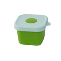 Food-grade silicone baby food storage container, fresh-keeping, freezer-safe, steamer-compatible, portable, airtight, silicone baby food bowl