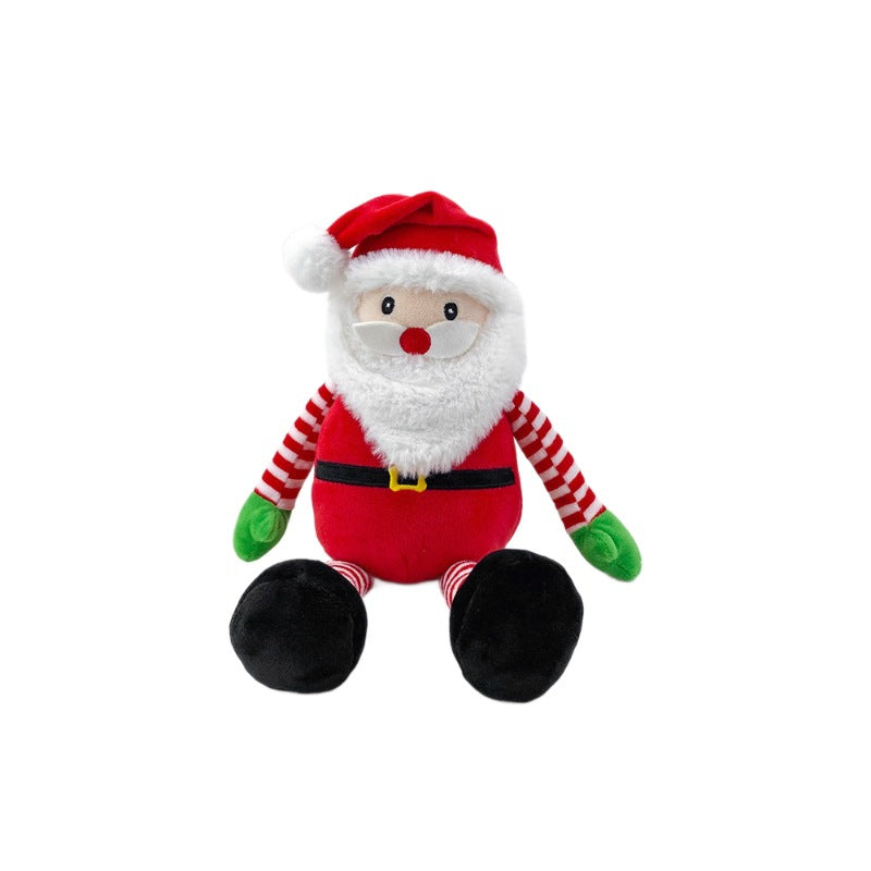 Santa claus plush toy doll reindeer snowman rag doll christmas children's gift wholesale