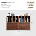【solid wood premium】bedside table style