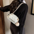 small fragrant style rhombus armpit bag for women 2026 spring new arrivalclassy texture shoulder bag niche style design women's bag