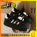 Spring original niche shell toe ugly cute big toe bread shoes girlsthick sole autumeasiest for matchcasual sneakers