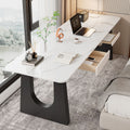 Accessible luxury slate computer desk desktop bedroom for home student desk modern writing desk simple office desk tea table