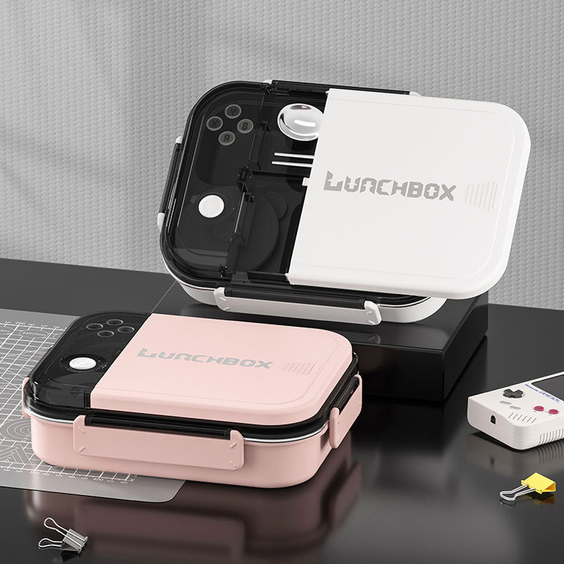 Customizable  thermal insulation lunch box 316 stainless steel high-end student lunch box, portable for office workers