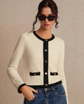 new european and american style fashionable women's knitted sweater - chic chanel-inspired design