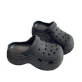 Baotou crocs women's breathable thickenedbottom outer wear eva sandals half slippers women's summer non-slip new arrival sandals