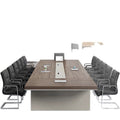 Conference table workstation long table conference room reception desk large conference table minimalist modern table and chair set