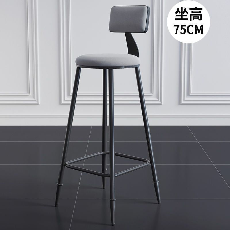 Bar stool modern casualgoldaccessible luxuryfor home bar stool high chair bar chair back chair iron stool