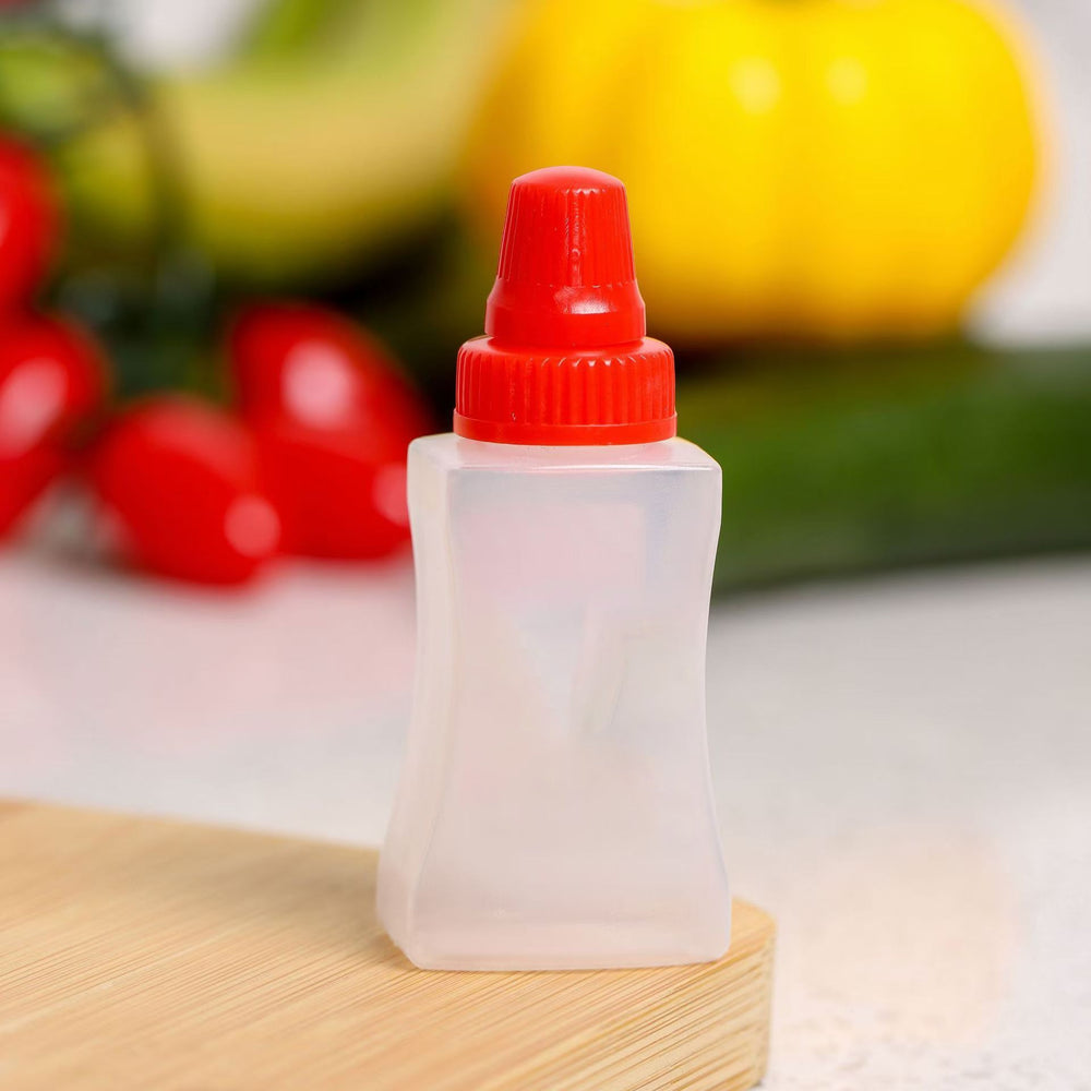 Mini sauce bottle plastic squeeze sauce bottle japanese style squeeze condiment bottle food grade portable soy sauce bottle cross-border