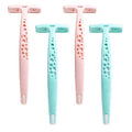 Armpit hair knife processing personalized female shaving knife oem hair removal shaving leg hair oem eyebrow trimming oblique eyebrow trimming knife