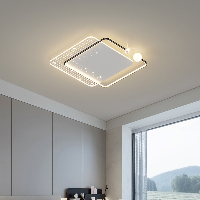 [Strict selection] 2025 new star ceiling light Internet celebrity simple modern atmosphere light luxury romantic gypsy
