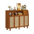Medieval style solid wood sideboard living room storage cabinet new arrival tea cabinet wall-mounted small side cabinet storage cabinet