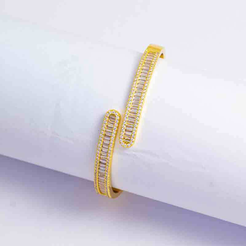 Influencer-approved, high-end gemstone bracelet: artisan-style micro-paved zirconia, premium quality, unique design, full diamond bracelet