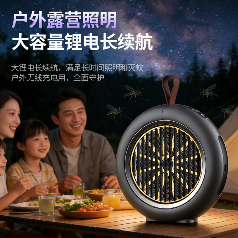 New usb portable silent electric mosquito killer lamp - powerful indoor/outdoor mosquito trap & fly zapper