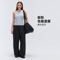 Loose fit straight leg athletic pants - women's spring/summer lightweight outdoor running fitness versatile commute casual trousers d26028