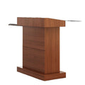 Lectern, teacher's desk, multimedia presentation stand, welcome desk, school classroom teacher's lectern table