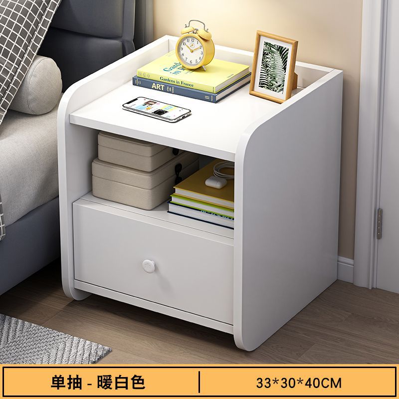 Bedside table small modern casualfor home bedroom bedside table large capacity multi-layer drawer storage cabinet storage cabinet