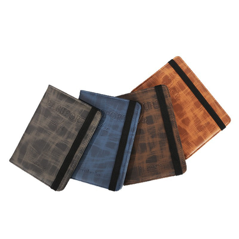 Passport Clip Photo Protective Case Passport Storage Bag Card Bag Document Storage Bag Passport Bag Travel Ticket Clip