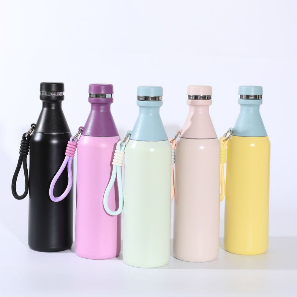 Factory direct: cross-border american coke bottle 304 stainless steel insulated tumbler, 20oz popular insulated cup for women - wholesale