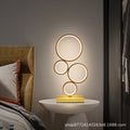 Nordic light luxury ins minimalist modern table lamp bedroom bedside lamp unique artistic ambiance touch remote usb smart