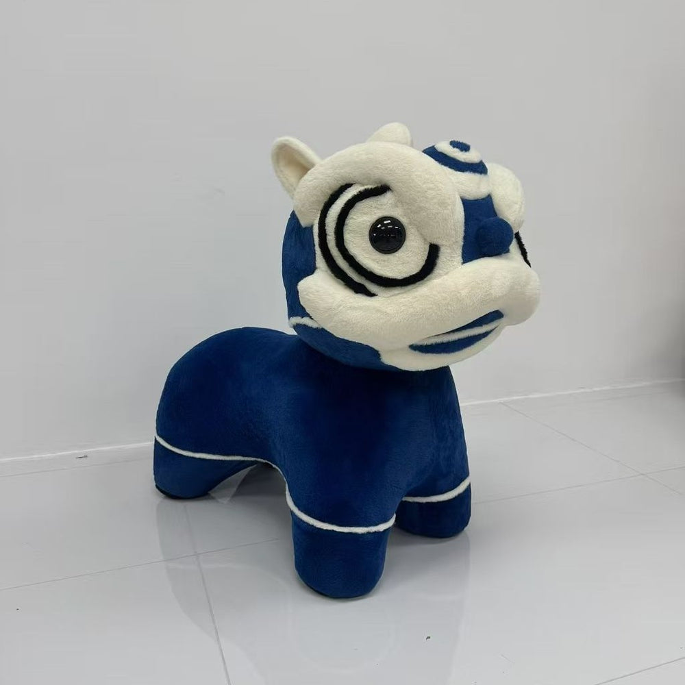 Popular lion chair cartoon animal shape seat living room creative little lion kids stool decorative ornament chair gift