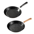 Medical stone porous frying pan, egg frying pan, multi-functional flat bottom non-stick boiler stove neutral breakfast egg frying pan wholesale