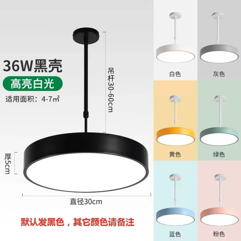 LED sloping roof square sloping roof square chandelier restaurant living room duplex loft commercial store creative lighting