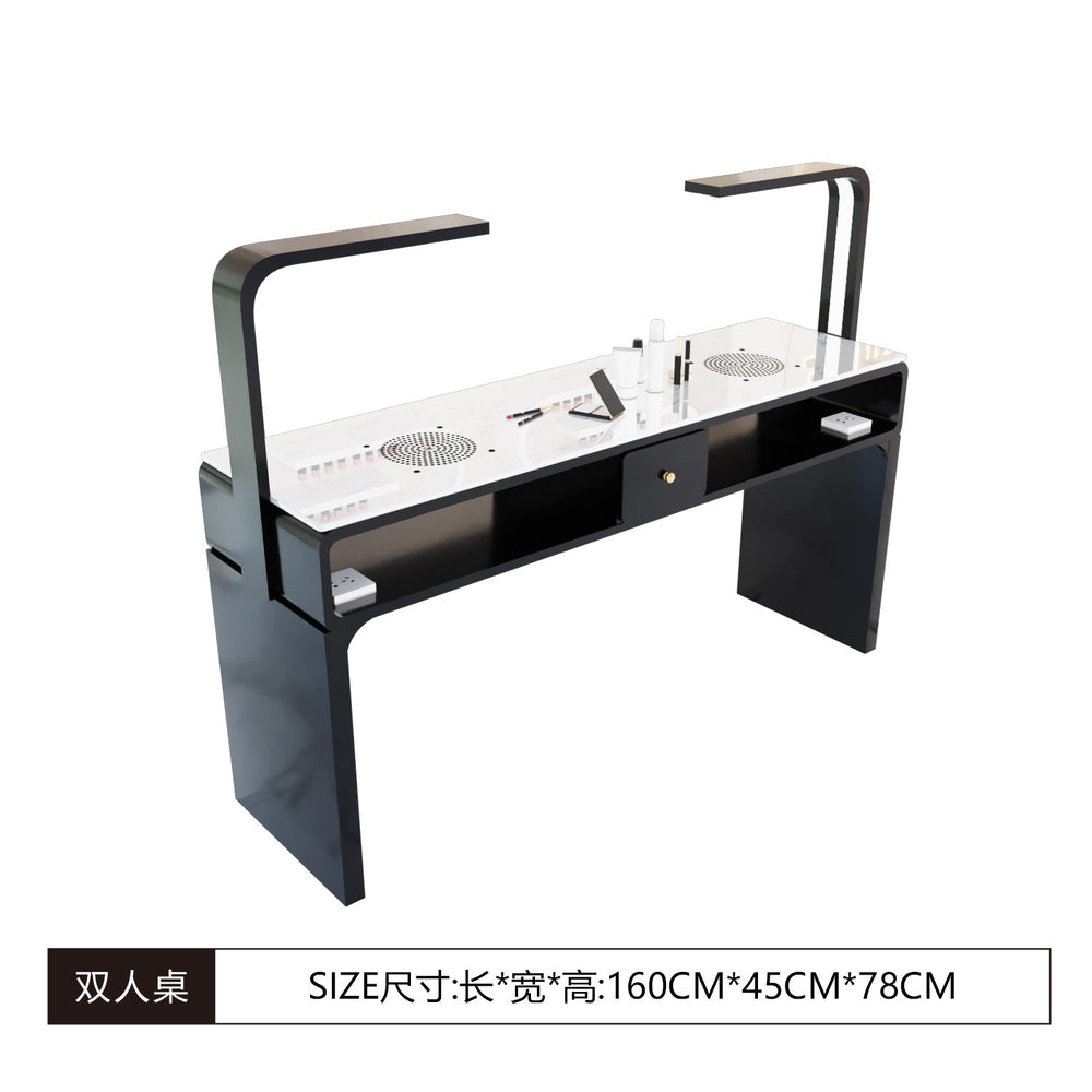 Cute popular scandinavian makeup stool bedroom backrest chair light luxury ins style modern minimalist nail salon