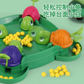 Popular douyin popular turtle grabbing food and eating beans educational toy small turtle pressing and eating beans family interactive board game toy