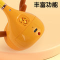 new arrival kids musical instrument tadpole note touch button electric guitar erhu creative digital music toy