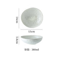 Japanese retro stoneware ceramic tableware restaurant hotel business dessert bowl soup bowl pasta bowl good-looking kiln bowl