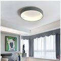 Modern minimalist led ceiling light for bedroom, living room, round room, warm and romantic, popular nordic style corridor lighting fixture