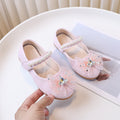Kids' leather shoes:  spring/autumn new korean style girls' soft-soled shoes with bow detail - baby anti-slip fashion flats