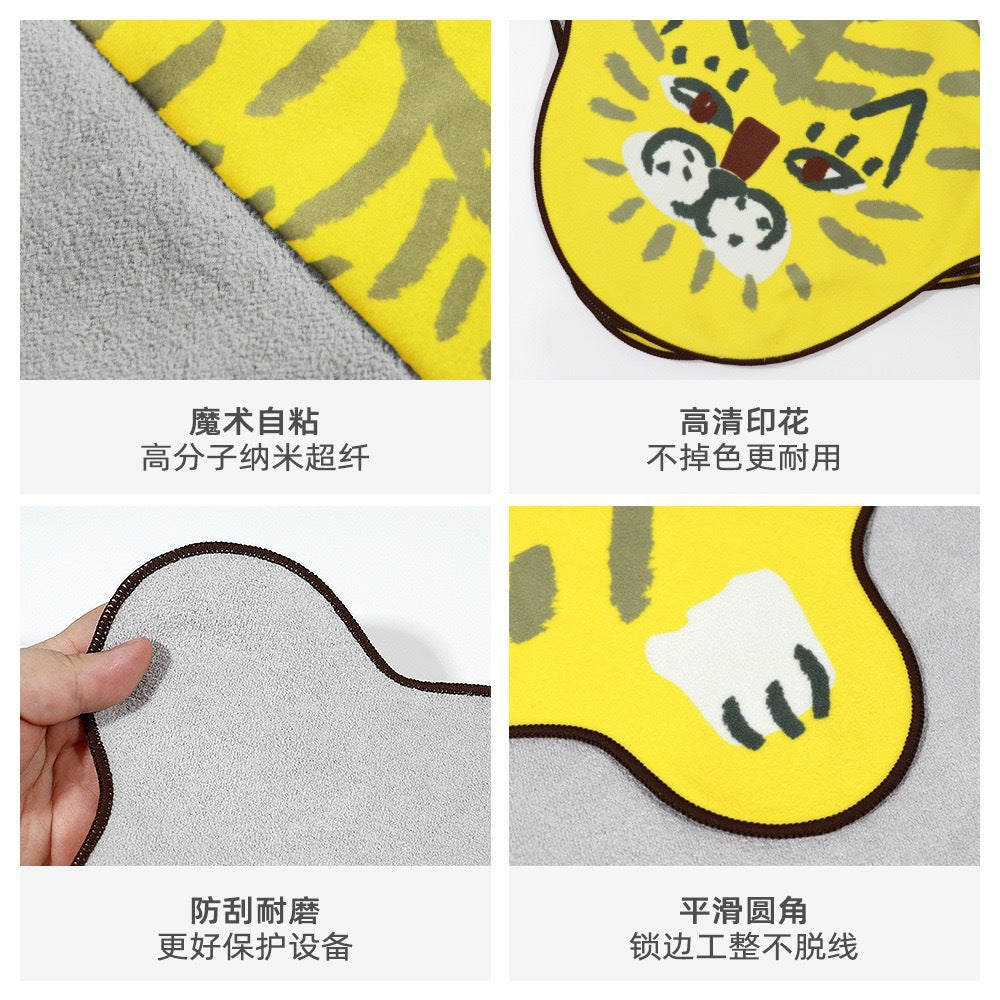 100 stickers SLR camera lens Multifunctional cosmetics storage bag Velcro pet bag Self-adhesive cloth cosmetic bag