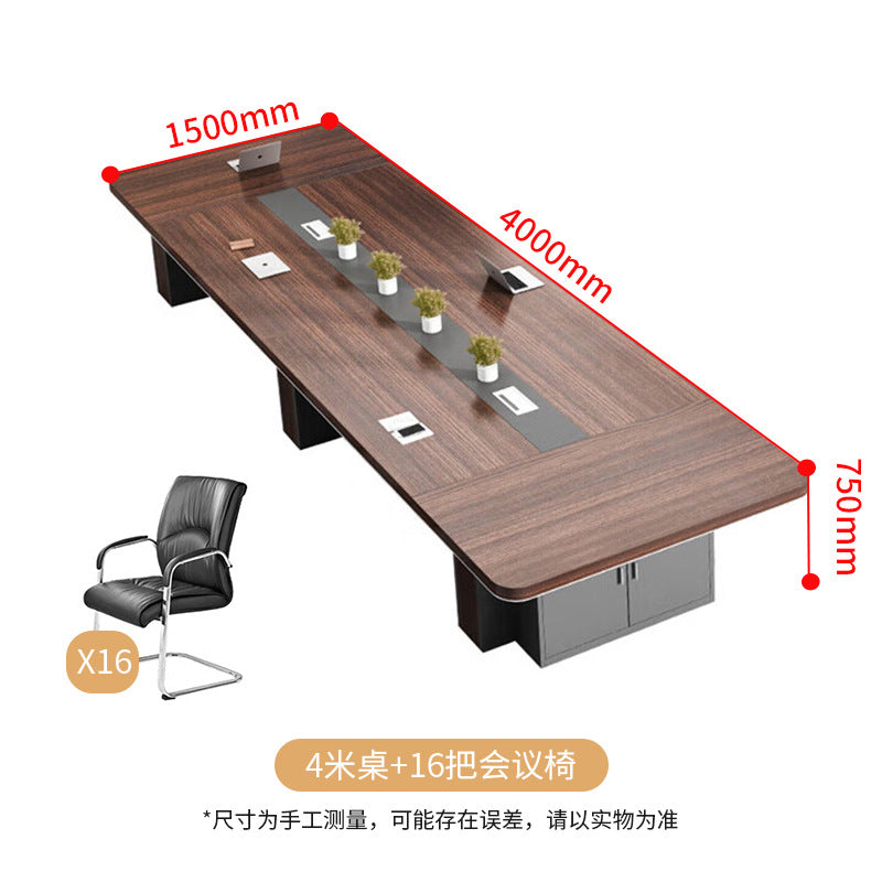 Saint-li conference table long table training table and chair set office desk negotiation table