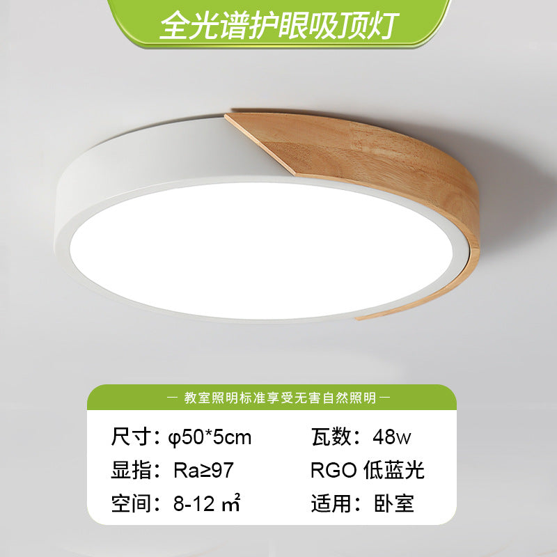 Living room light 2025 new Nordic led ceiling light simple modern creative room bedroom light Zhongshan lighting