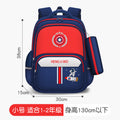 1568 with pencil case sapphire blue red small size