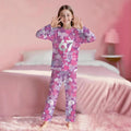 Pajamas long sleevespantssuit cross-border hot-selling 67 elements wholesale girl spring autum thin home clothes outwear
