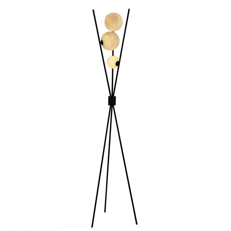 Factory direct supply moon floor lamp chinoiserie antique sofa side lamp moon tea room lamp curved fishing floor lamp