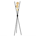 Factory direct supply moon floor lamp chinoiserie antique sofa side lamp moon tea room lamp curved fishing floor lamp
