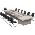 Saint-li conference table - rectangular meeting table for negotiations, modern minimalist design, large rectangular conference table
