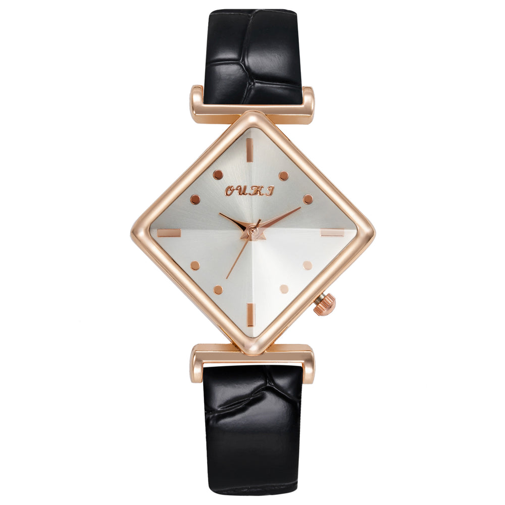 Elegant watch summer glass niche student casual sugar cube new diamond year quartz watch women's 2022 women's watch