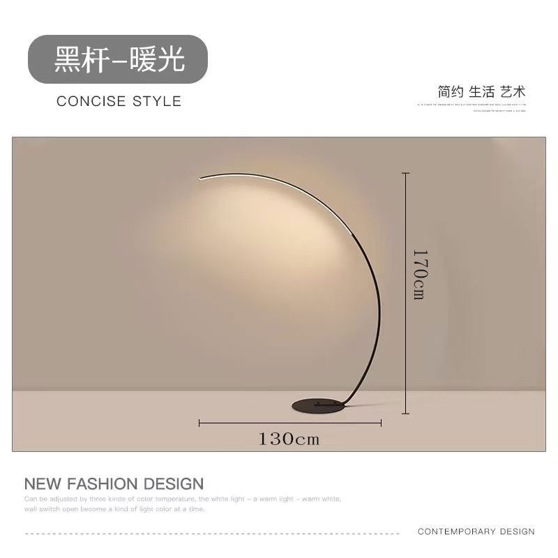 Floor lamp living room sofa fishing lamp casual modern creative designer bedroom atmosphere lamp floor standing table lamp