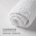 Five-star hotel thickened floor towel bathroom mat toilet foot mat pure cotton absorbent non-slip for home bathroom floor mat