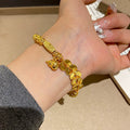 Copper coin gourd bracelet