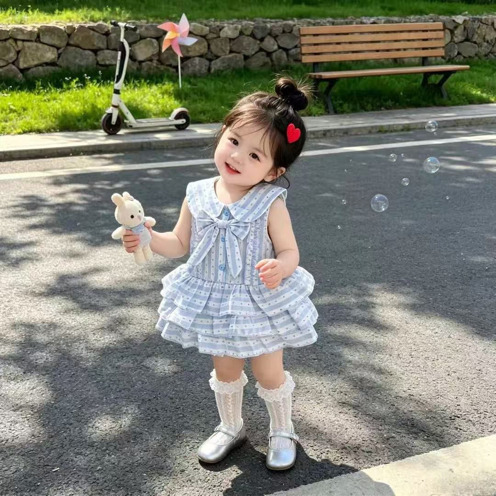 Summernew arrival bag butt skirt sweetkorean style baby girl bag butt princess dress dress ha shirt 100th birthday party one year old