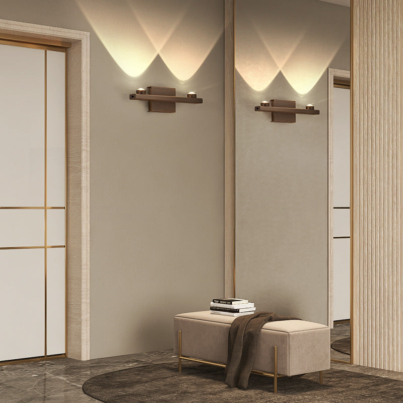 new minimalist bedroom bedside lamp stairway aisle entryway wall light creative light luxury living room background wall